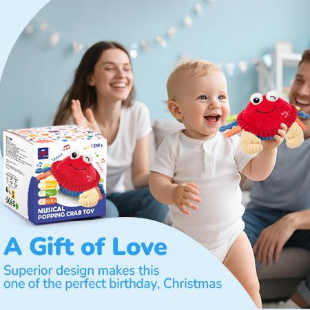 Musical Learning Crab Plush